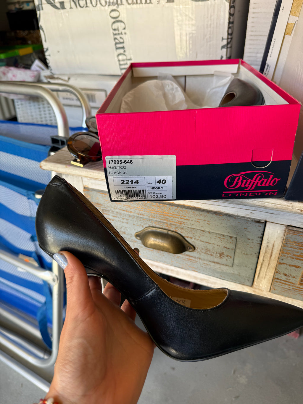Stilettos negros