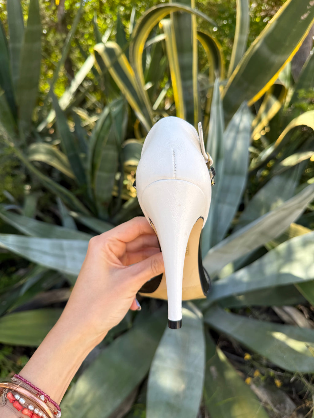 Tacones blancos