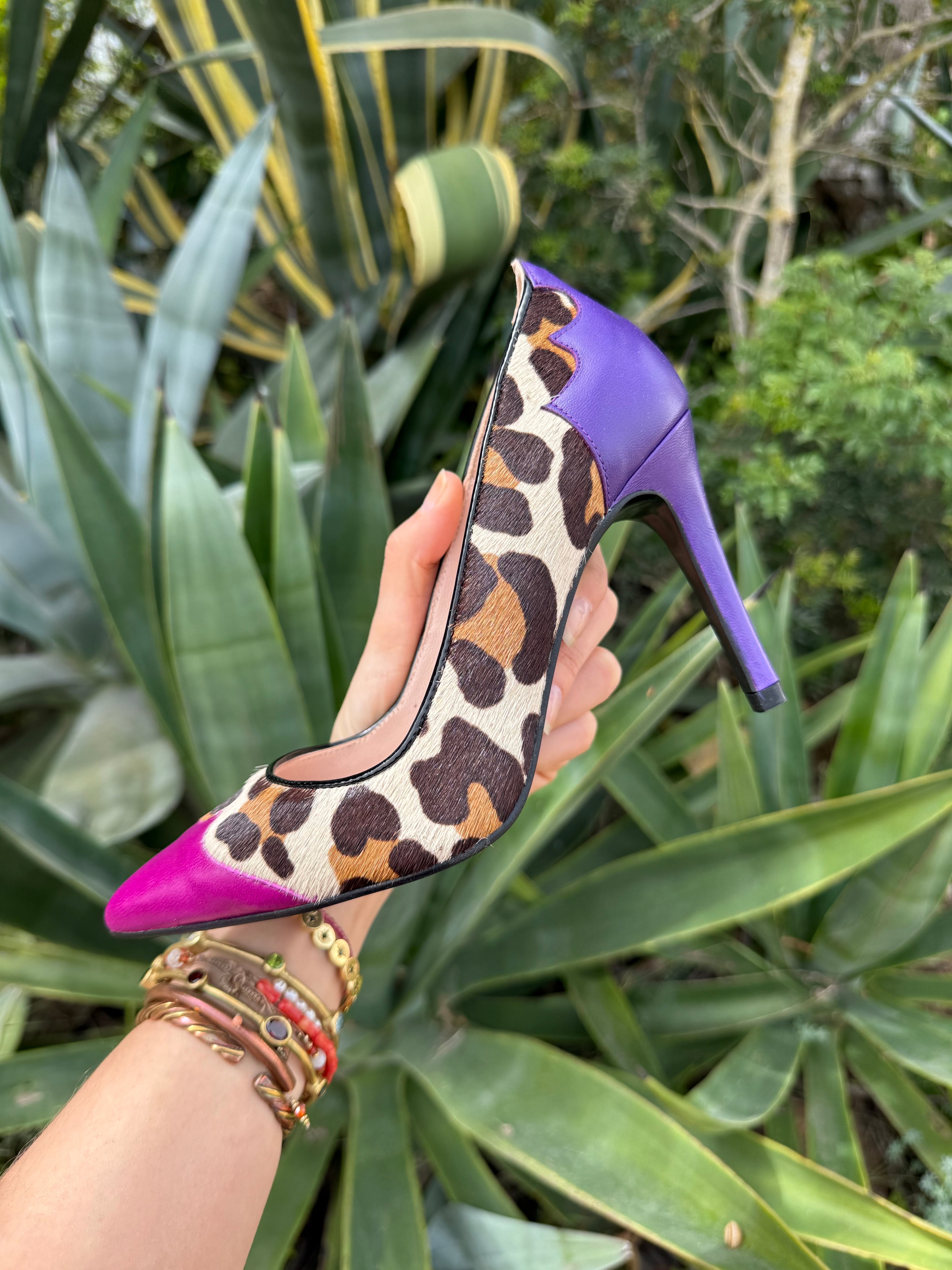 Tacones leopardo stilettos