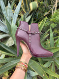 Botines berenjena
