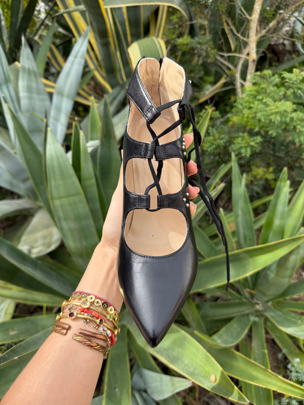 Tacones cordeles