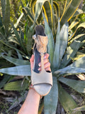 Tacón beige