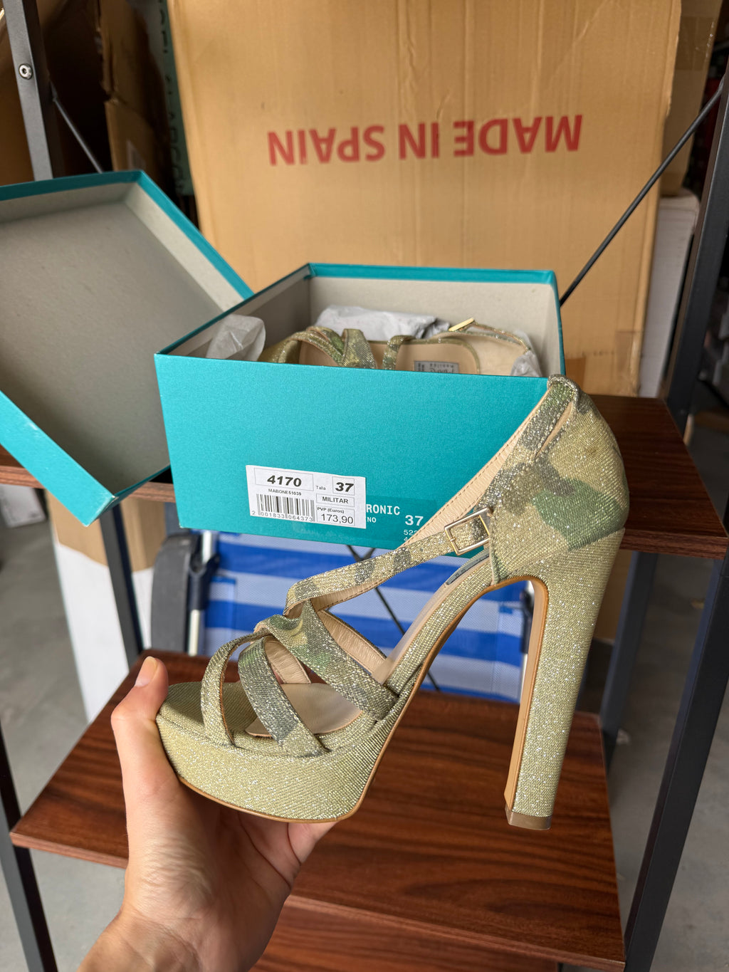 Tacones militar
