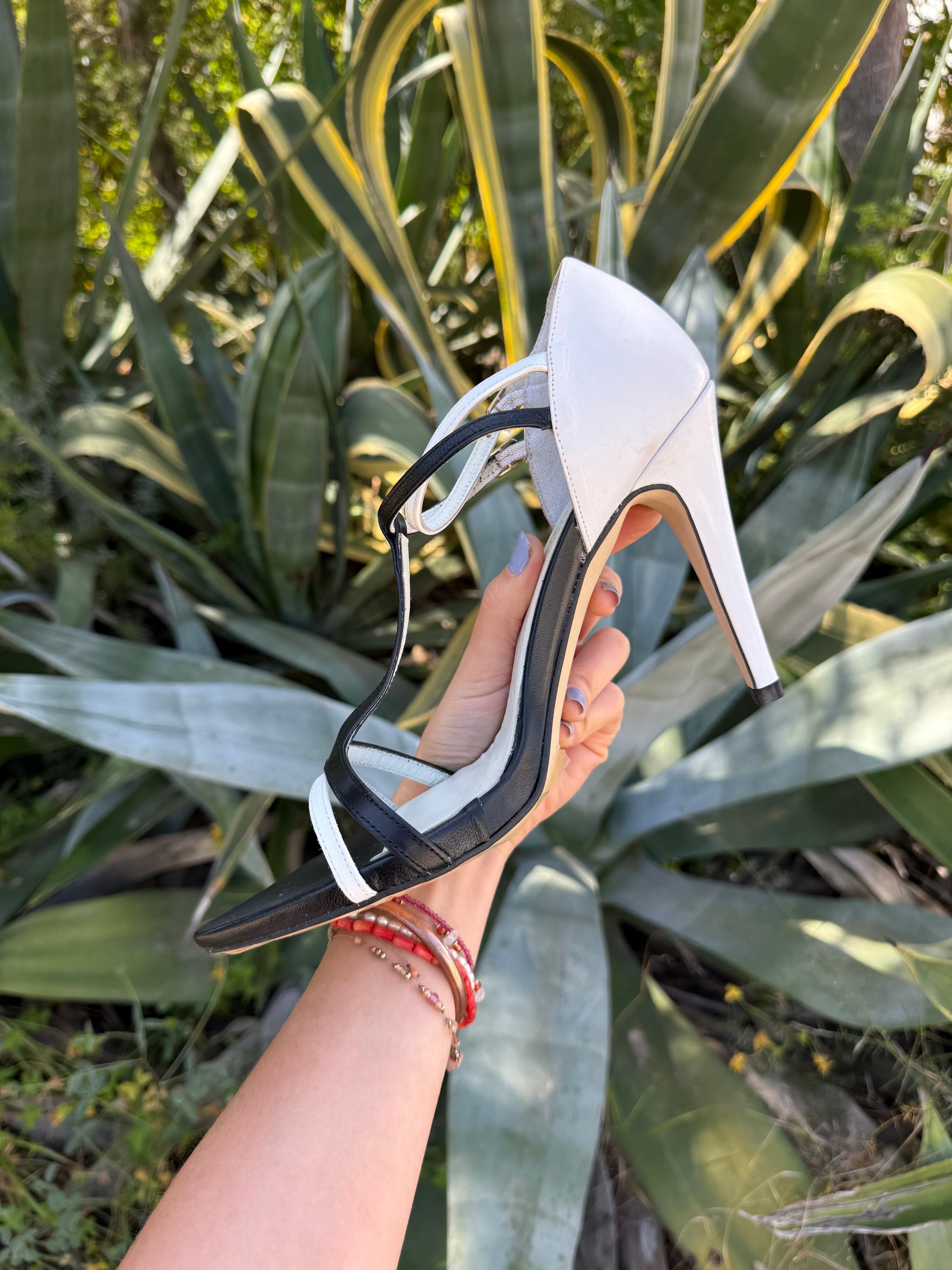 Tacones blancos