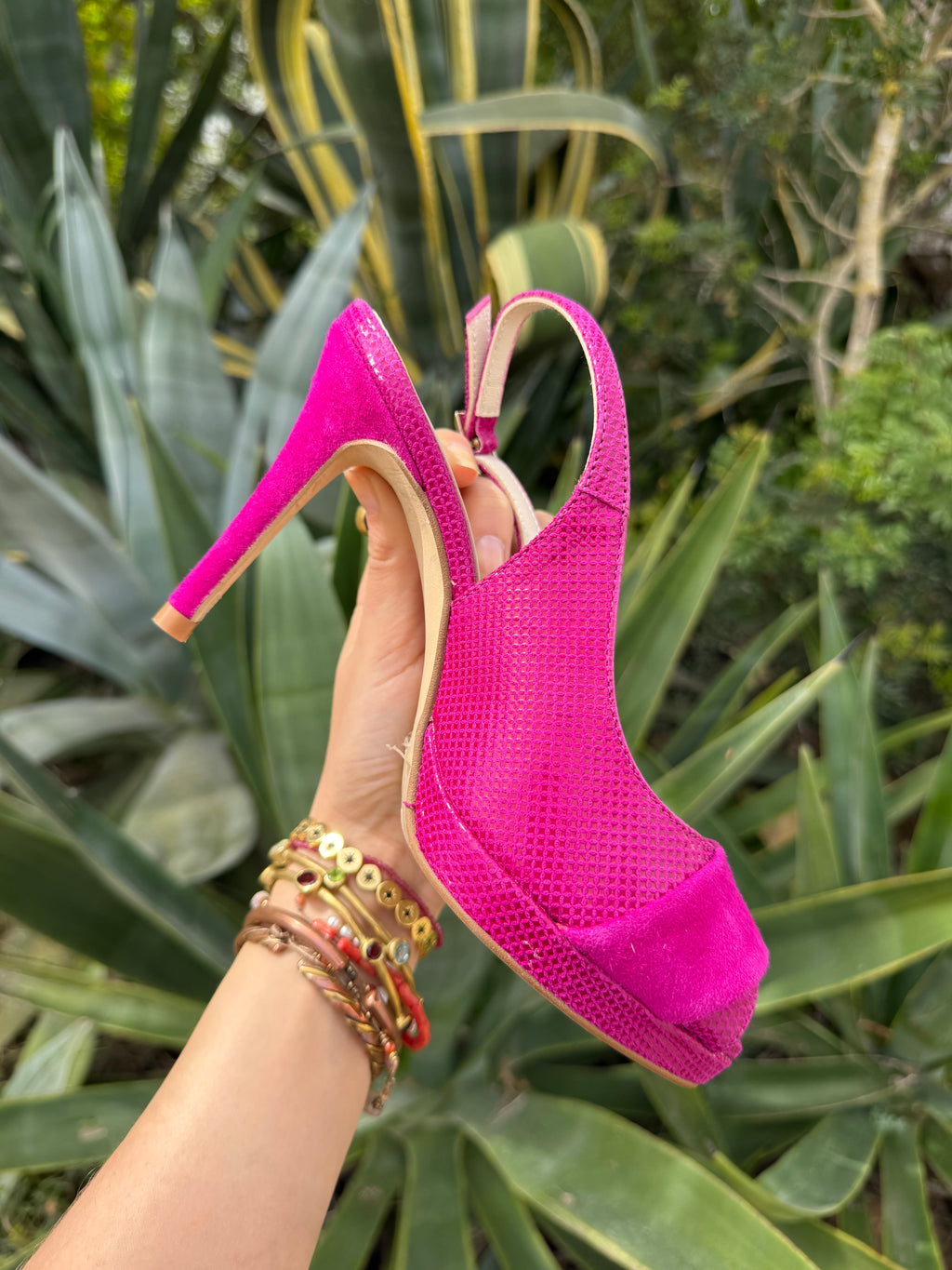 Tacones buganvilla
