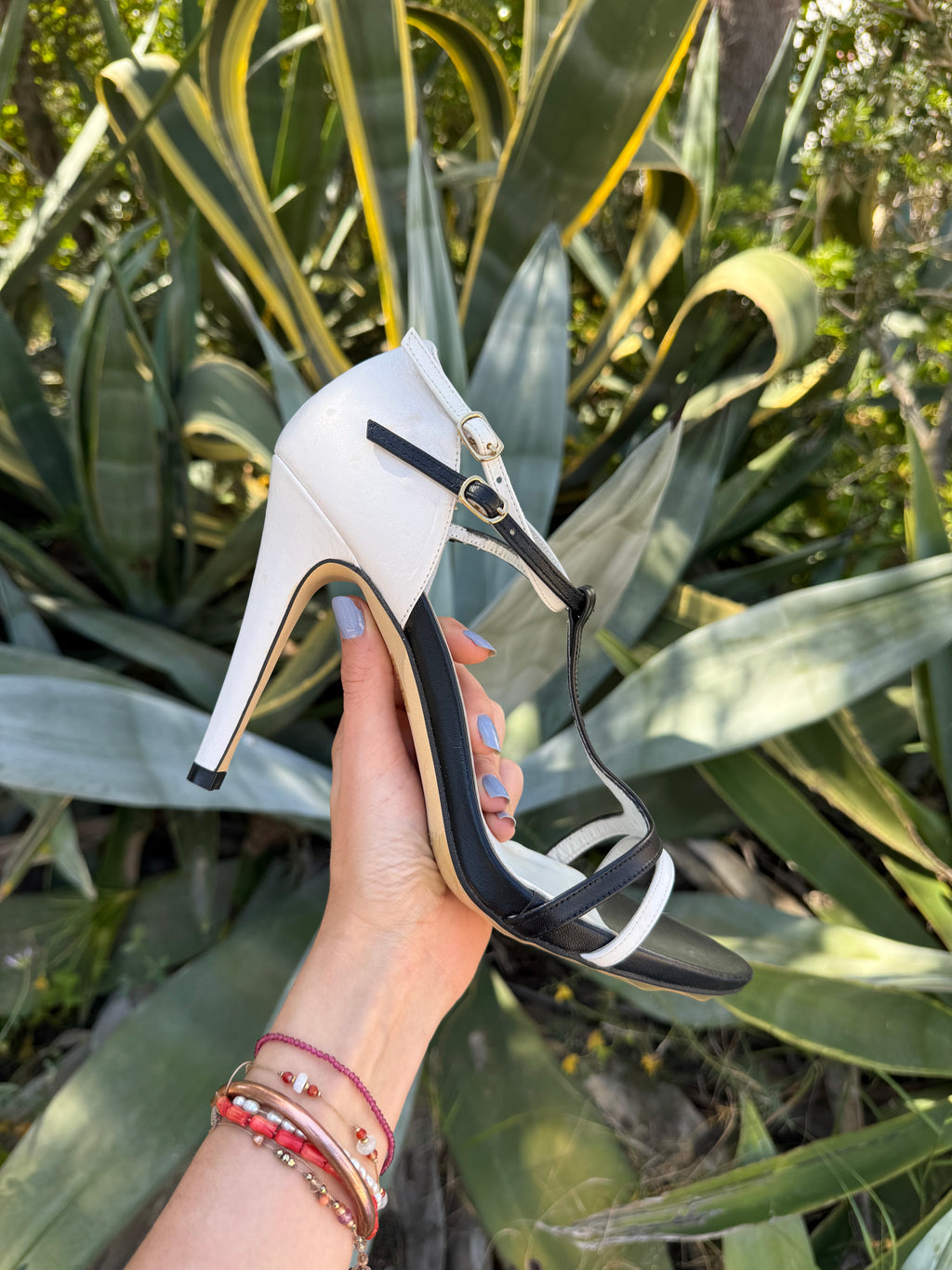 Tacones blancos