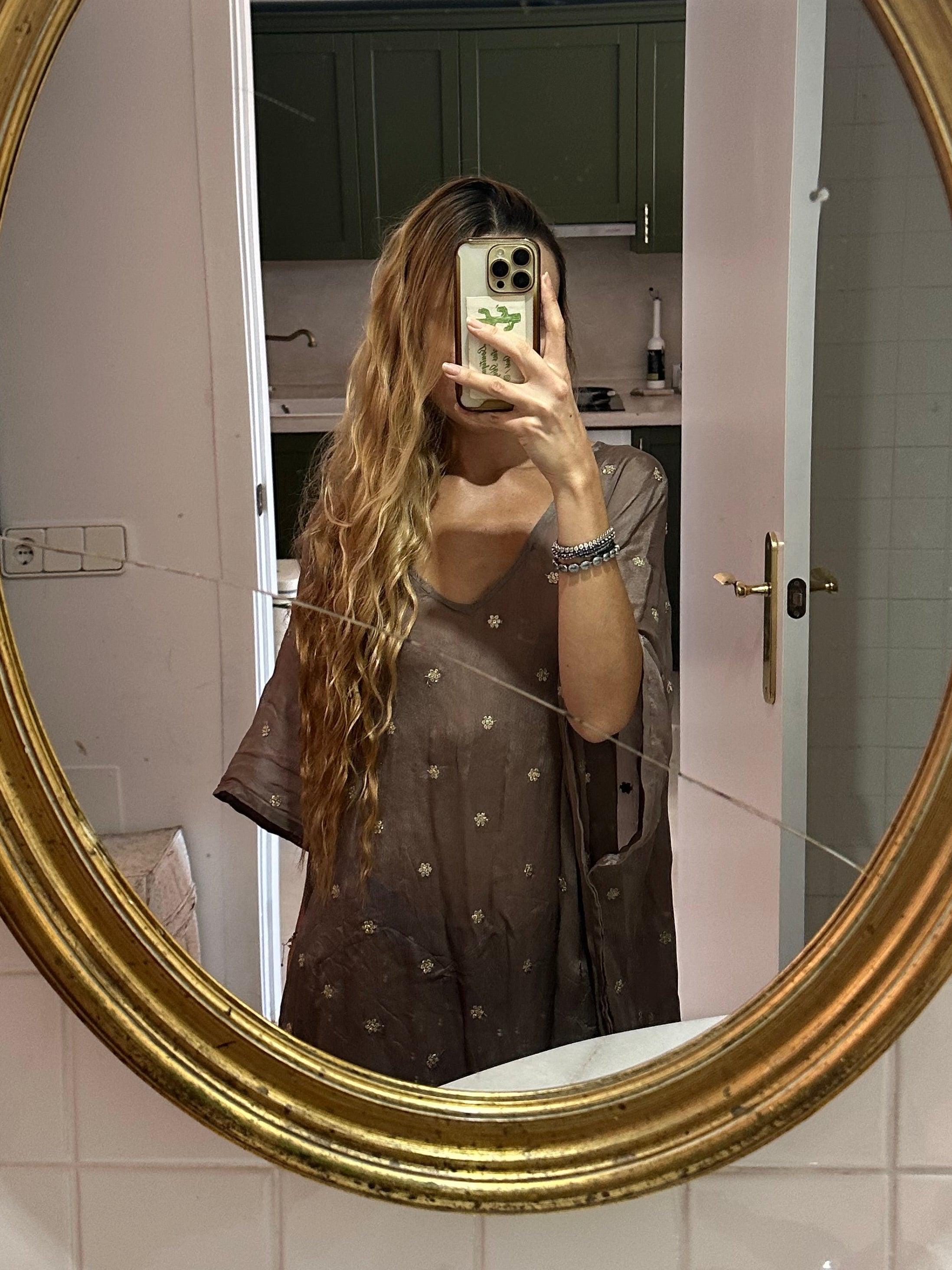 Kaftan Beige Sari