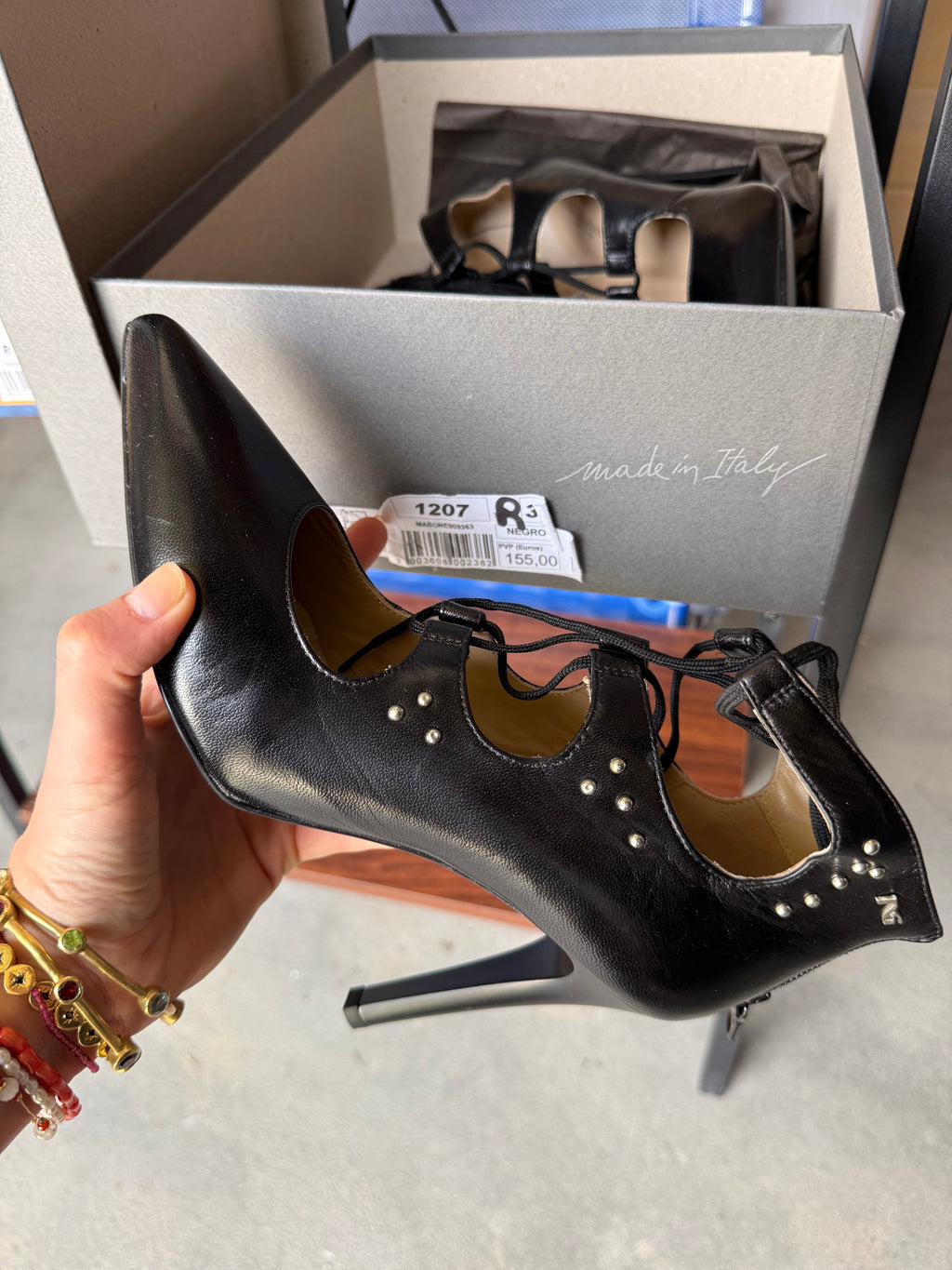 Tacones cordeles